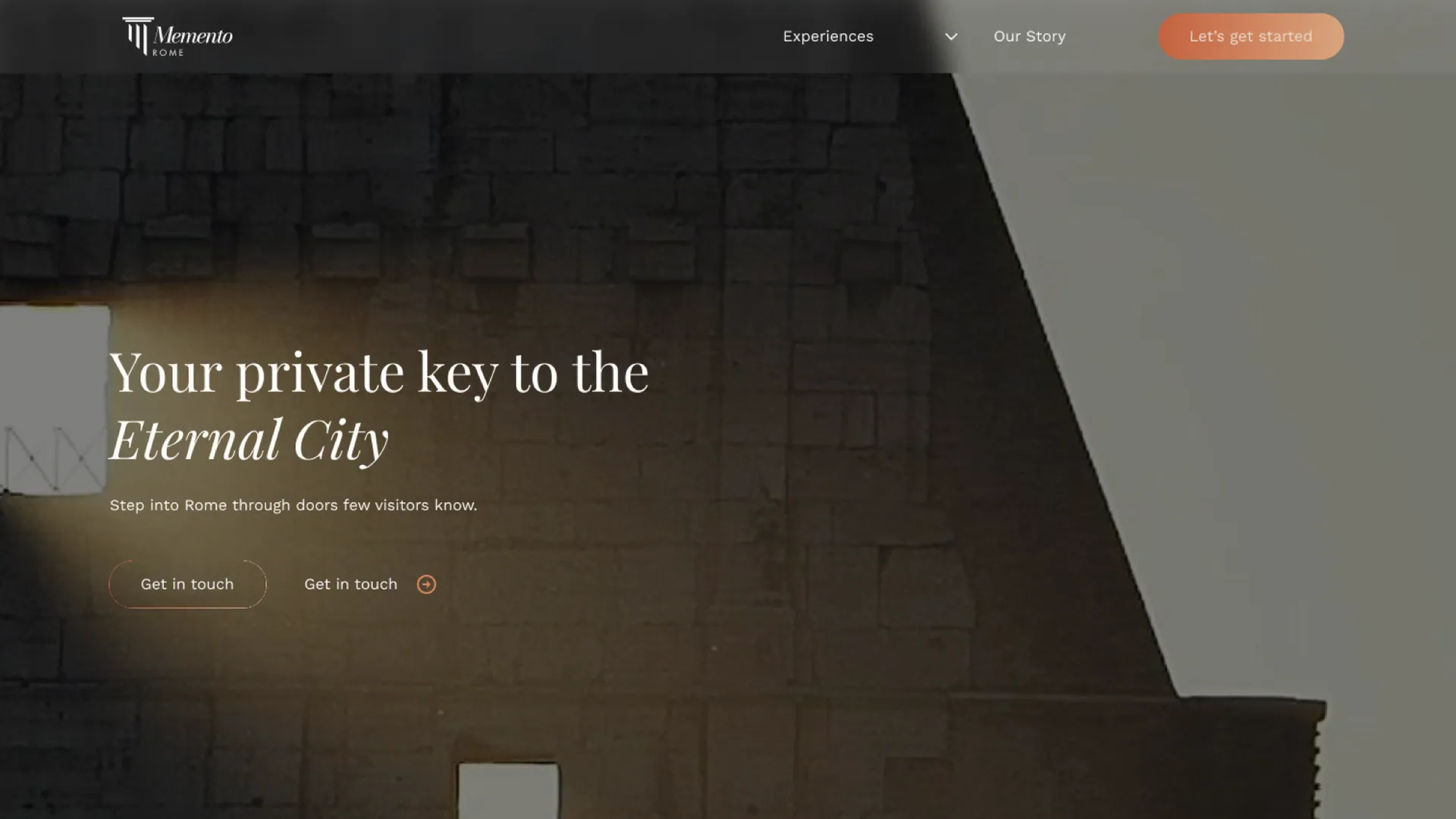 The full redesigned desktop homepage from hero through the four-step journey.